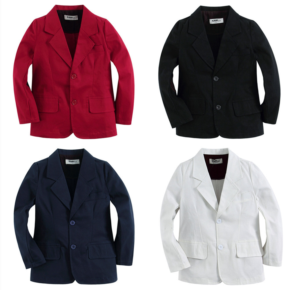 Jackets arrival woven boy blazer solid Light Khaki BB1512 230906