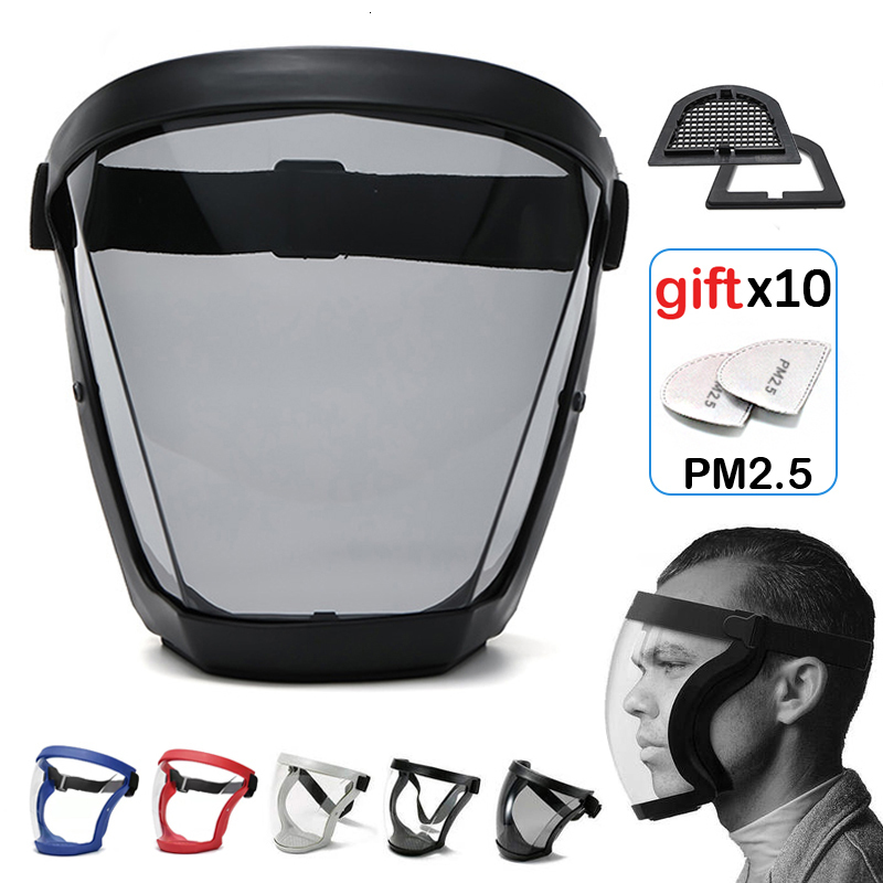 Salad Tools Work Protection Mask Full Face Protector Shield Transparent Protector Face Protective Screen Kitchen Gadgets Accessories 230906