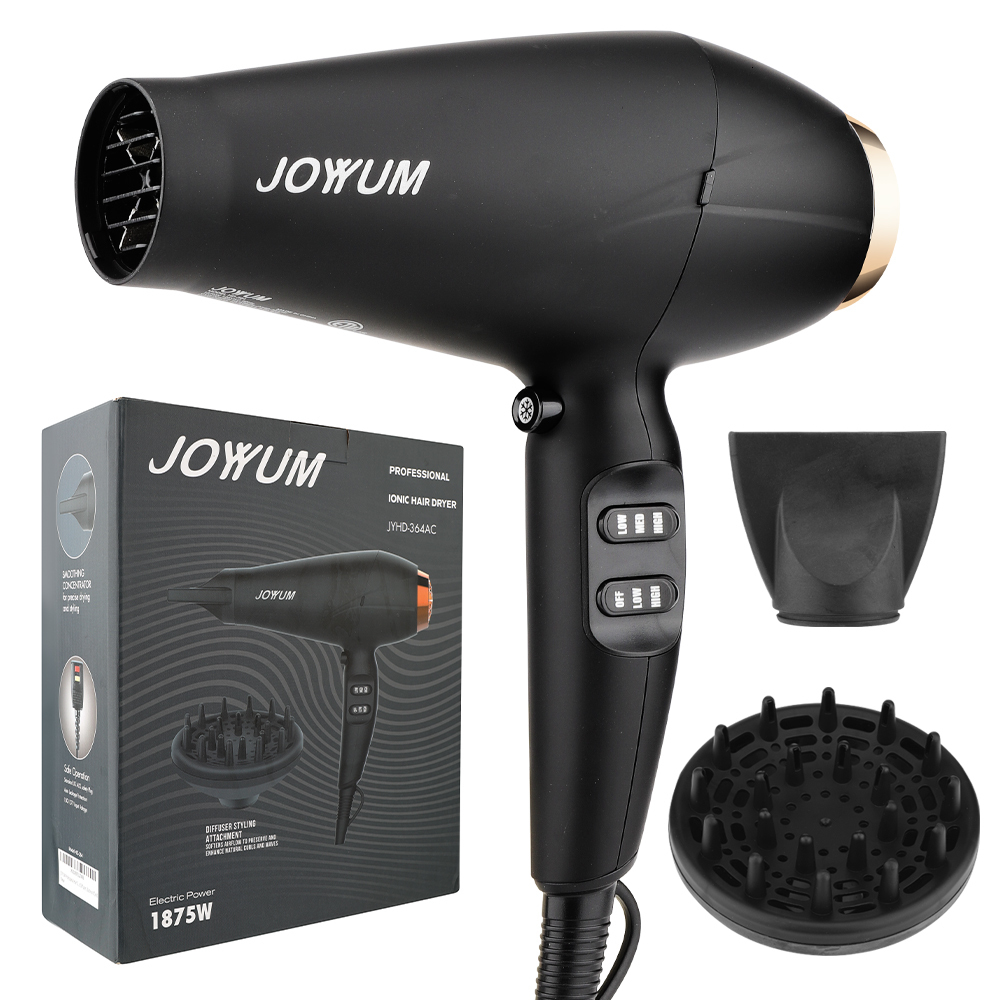 Other Massage Items 1875W Poweful Hair Dryer Electric Blower 110V ALDI plug With One Nozzle and Diffuser 230906