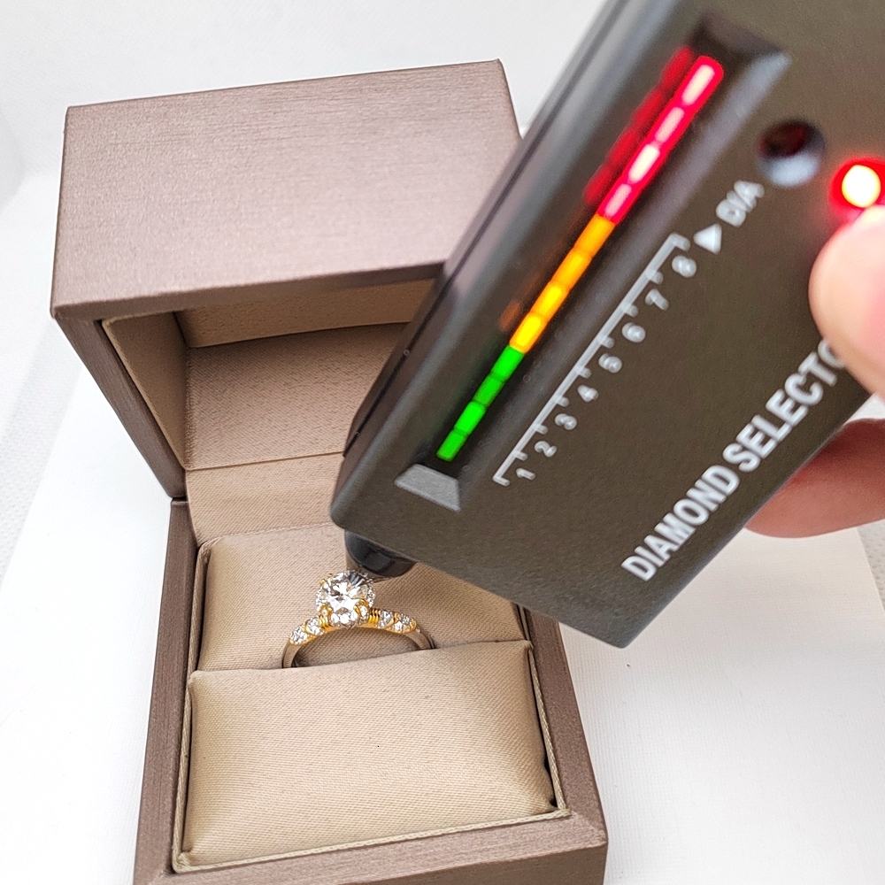 Wedding Rings Luomansi D VVS1 Crown Ring With GRA Certificate S925 Silver 1 Party Woman Jewelry Gift 230906