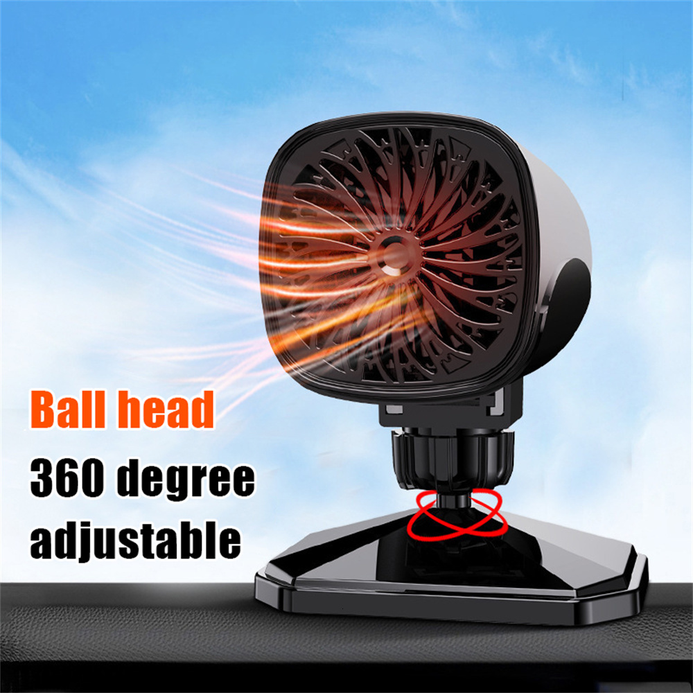 Other Massage Items 12V24V 150W Car Heater Portable Fans Heating Cooling 360 Degree Rotating Defroster Defogger Winter Fan Air 230906