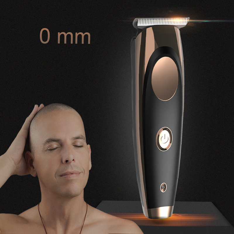 Electric Shavers 100240V Waterproof Professional Balding Hair clipper Trimmer cutting Machine 01mm Steel Blade Beard trimer 230906