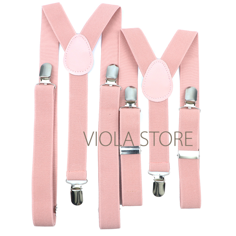 Suspenders Dad Son Sage Green Salmon Soild Elkastic Suspender Set Colorful Brace Men Women Kid Adjustable Wedding Party Daily Accessory 230907