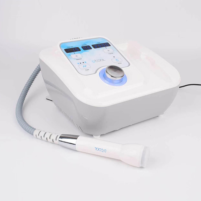 Mini D Cool Electroporation Cryo Skin Cooling Device Facial Machine EMS Skin Rejuvenation Face Lifting Cryotherapy No Needle Therapy Anti Puffiness Ag