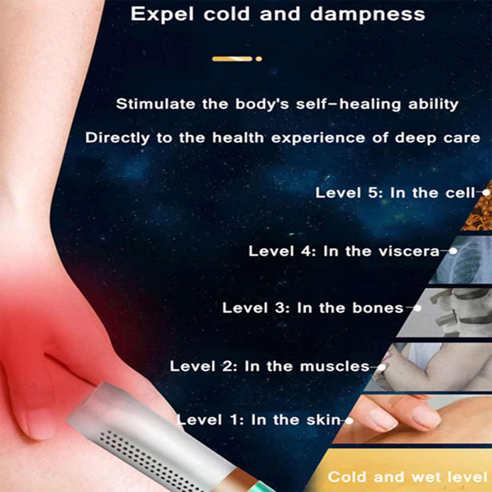 Other Massage Items Thz Wand Tool Gift Set Ablation Aladim Dragonmint Terahertz Wave Blue Light Negative Ion Teracare Healing Instrument 230906
