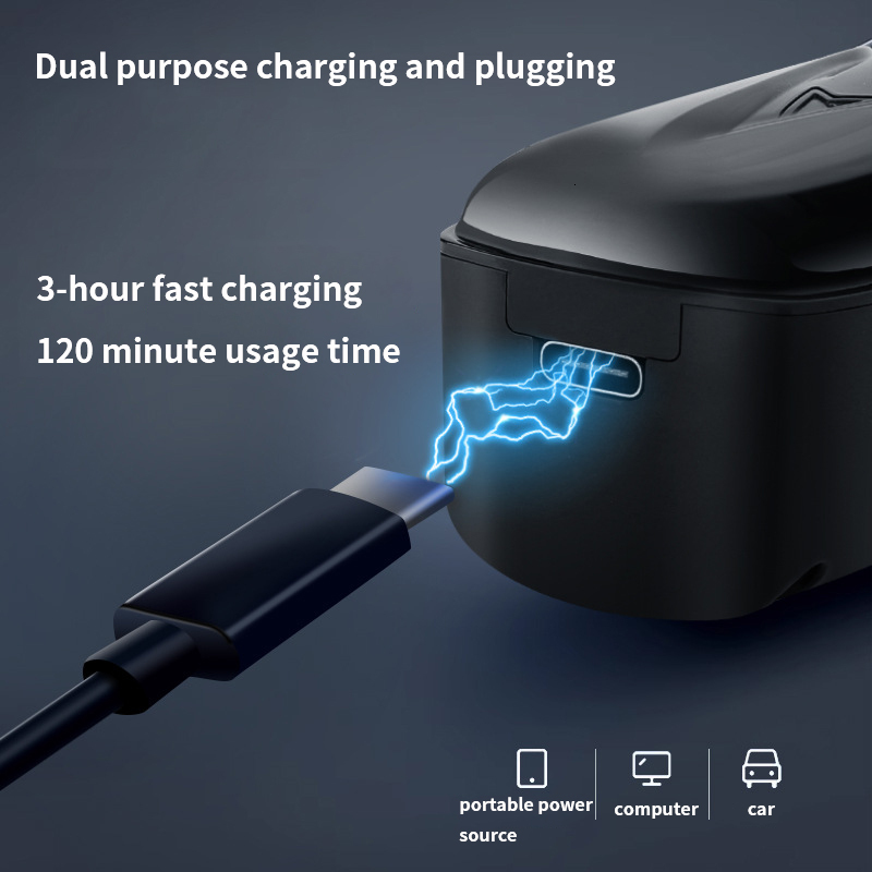 Electric Shavers Professional Hair Clipper Rechargeable Trimmer For Men Shaver Beard Cutting Machine Barber Cut 230906