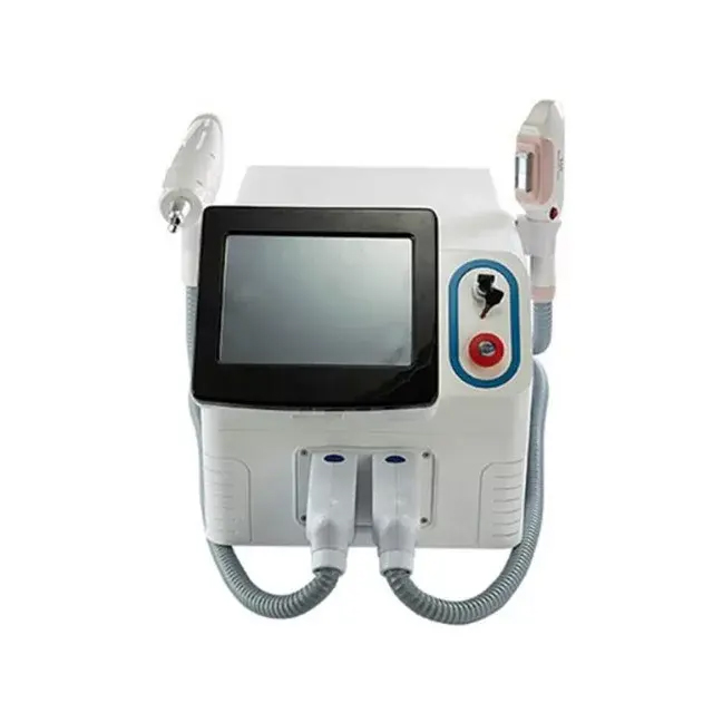 Multifunction 2 in 1 Hair/Tattoo Removal Machine OPT Pico Laser Changeable Laser Heads Pigment Spots Wrinkle Remove Beauty Salon