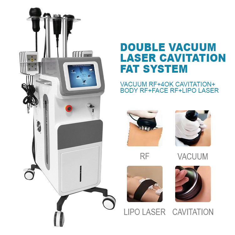 Popular RF Skin Rejuvenation Cavitation Vacuum Lipolaser Beauty device Vacuum Cavitation System Body Slimming Machine