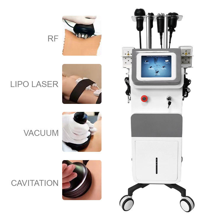 Popular RF Skin Rejuvenation Cavitation Vacuum Lipolaser Beauty device Vacuum Cavitation System Body Slimming Machine