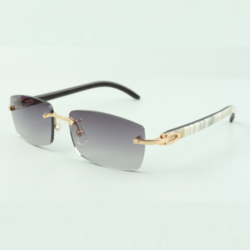 sunglasses glasses Buffs outfit rock 3524012 sports Natural cowboy Mixed buffalo horn for men and women eyeglasses size 56-18-140mm