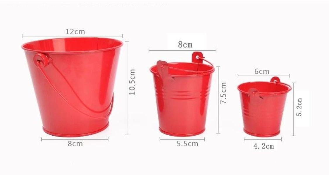 Garden supplies High qualitylow priceFlower trough factory direct sales mini pails wedding favors bucket candy boxesfavor tins ZZ