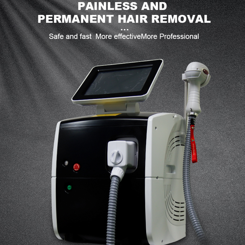 OEM ODM Permanent Hair Remover Alexandrite Laser Hair Removal Machine Diode Laser 755 808 1064 Tria Beauty Hair Remova