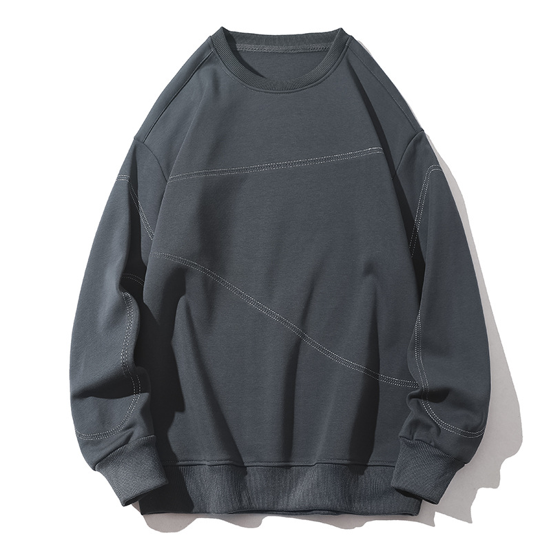 Men's Hoodies Men Oversized Sweatshirts Korean Man Basic Pullovers Harajuku Solid Male Casual Loose Sweatshirt