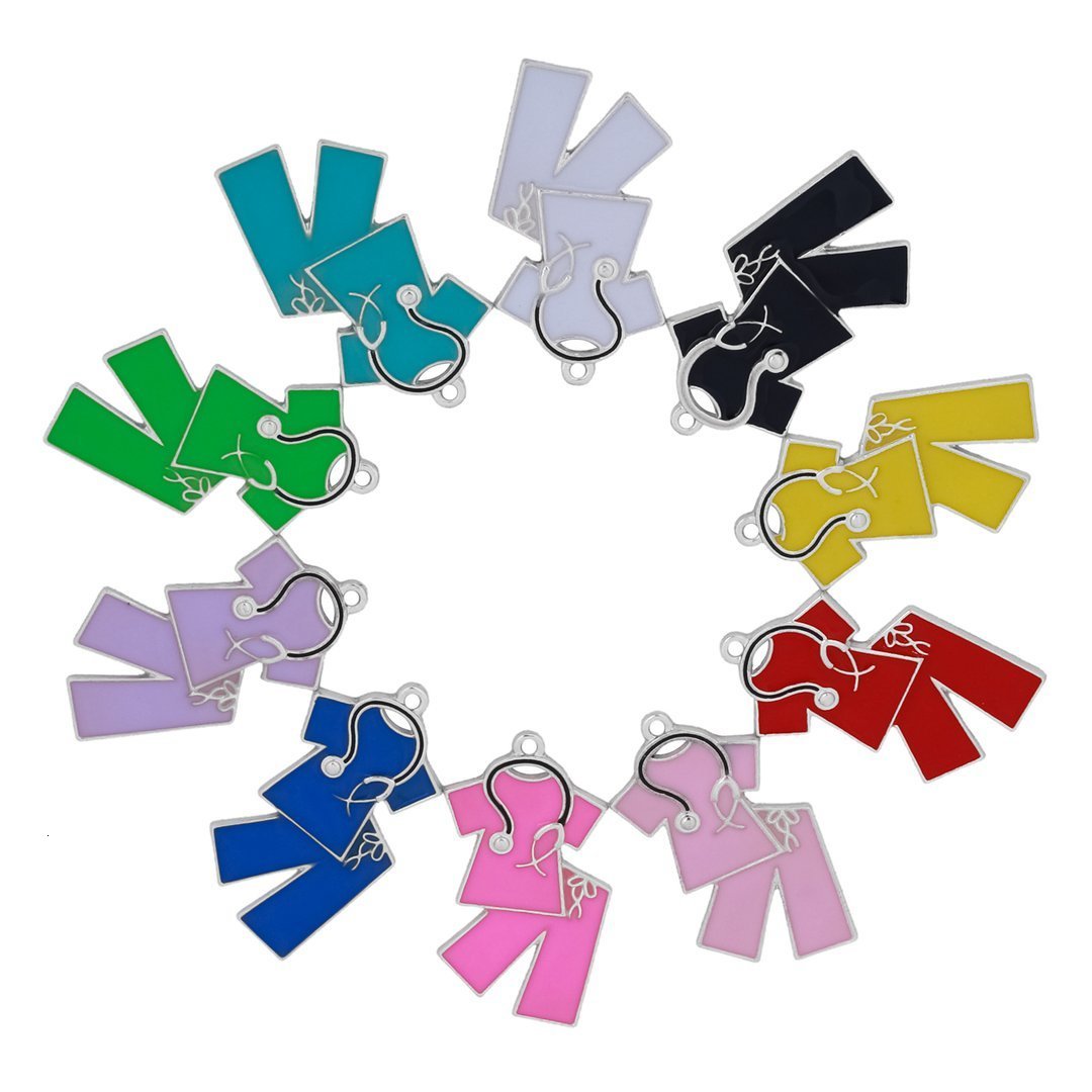 Charms 10pcs Doctor Charms Fit For DIY Jewelry Making S55 230907