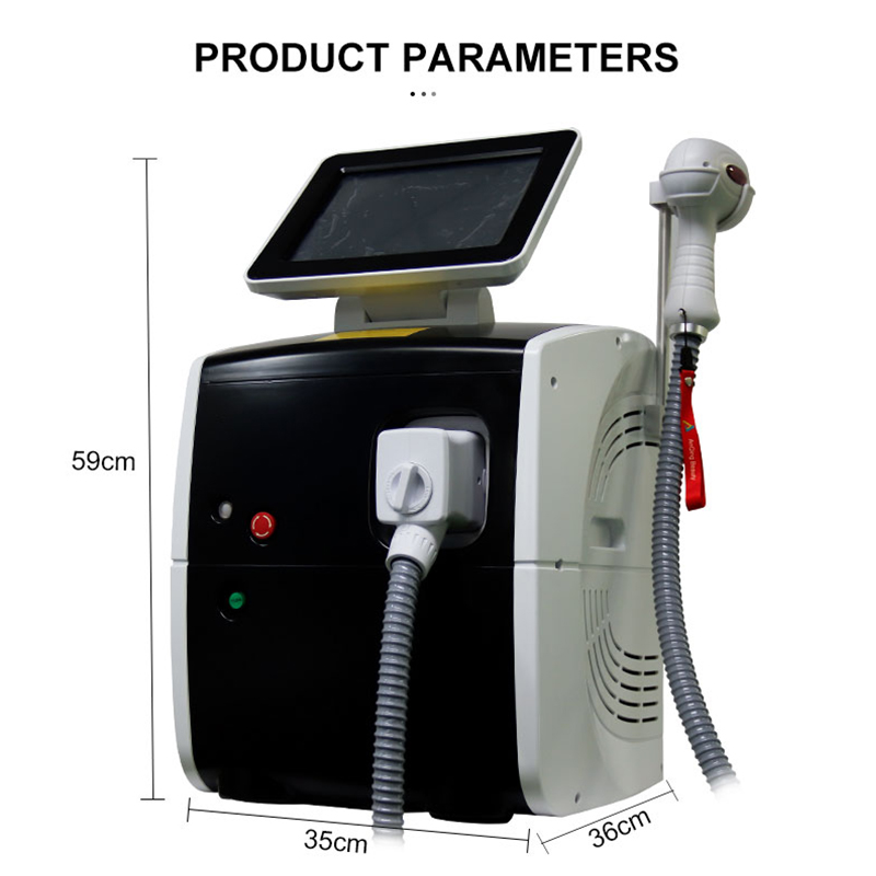OEM ODM Permanent Hair Remover Alexandrite Laser Hair Removal Machine Diode Laser 755 808 1064 Tria Beauty Hair Remova