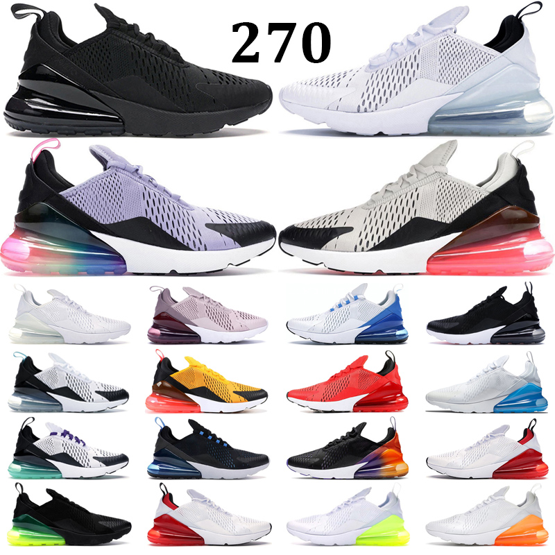 designer 270 women men running shoes 270s sneakers white black be true regency purple catus grape tiger mens trainers outdoor sports