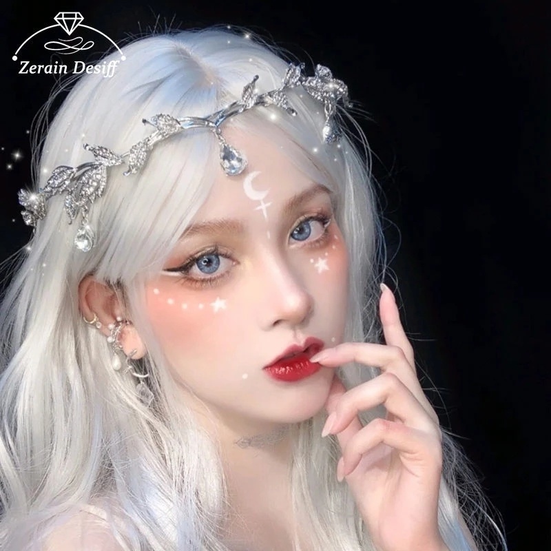 Wedding Hair Jewelry Fashionable Elf Crown The Eyebrows The Heart The Ethnic Style The Forehead The Oriental Gentle and Elegant Hair Band 230907