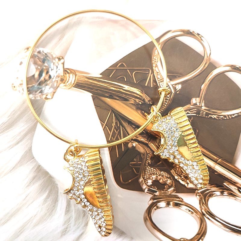 Charms 10pcs High Heel Mixed color Shoe Charms Fit For DIY Jewelry Making S0048~S0050 230907