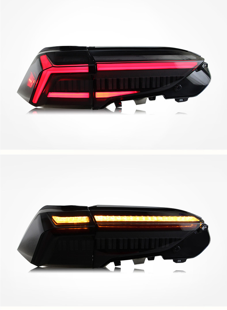Car Lights For Toyota RAV4 20 20-20 22 Tail Lamp Assembly LED Running Horse Running Lamp Streamer Turn Light