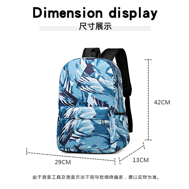 Men Women Leaves Leaf Nature Backpack Teenage Laptop School Bag Jungle Tropical Plant Large Capacity Rucksack R230908
