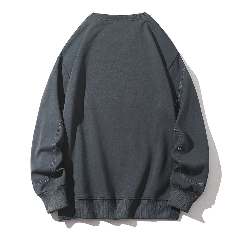 Men's Hoodies Men Oversized Sweatshirts Korean Man Basic Pullovers Harajuku Solid Male Casual Loose Sweatshirt