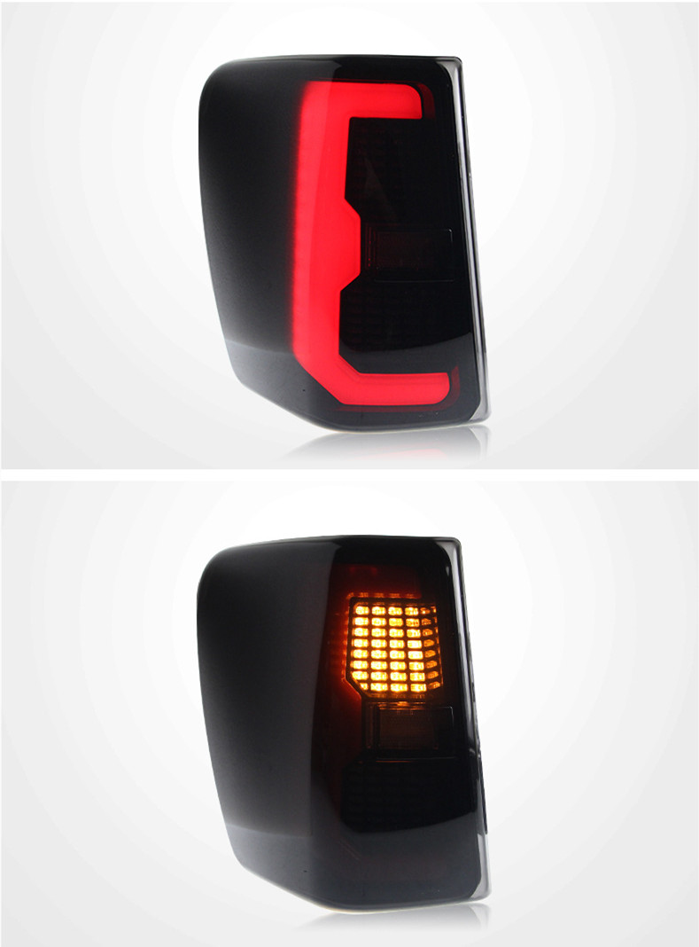 Taillight all LED For Jeep Grand Cherokee 1999-2004 Rear Lights LED Signal Brake Taillights Reversing Highlight