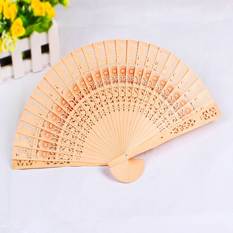 Wooden Fans Chinese Sandalwood Fans Wedding Fans Advertising Bridal Accessories ZZ