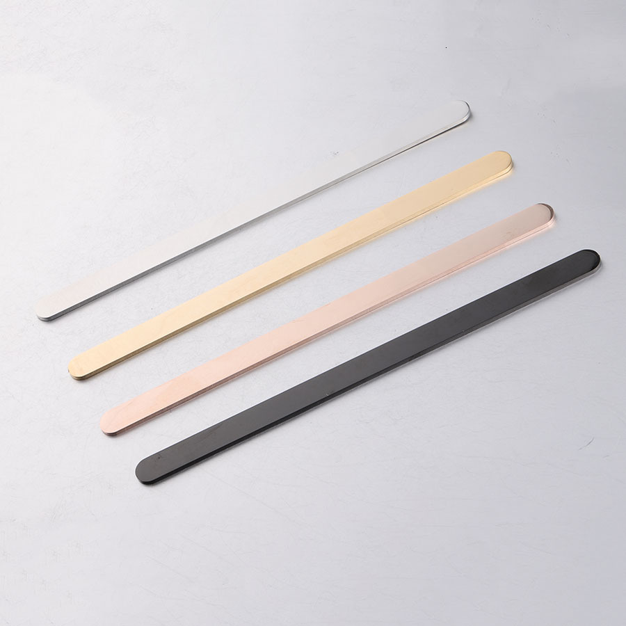 Charms Fnixtar 10Pcs Width 3/6/9mm 160mm Length DIY C Open Cuff Bangle Material Mirror Polishe Stainless Steel Rectangle Blank Strips 230907