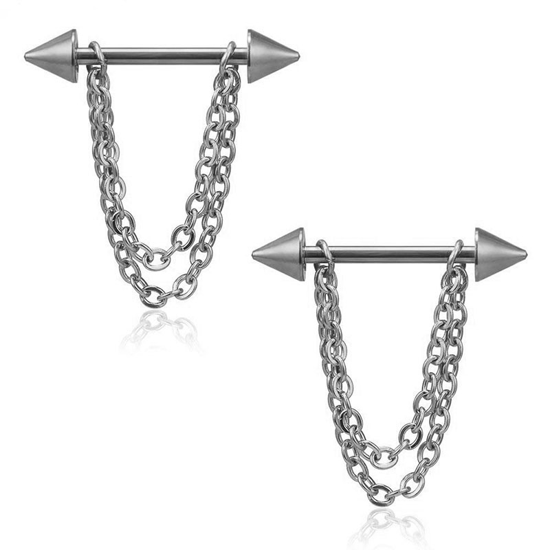 Sexy Nipple Ring Nipple Piercing Bars 316L Surgical Steel Body Piercing Barbell Jewelry Antii-allergy Black Silver Gold Color Top Quality Wholesale Pr