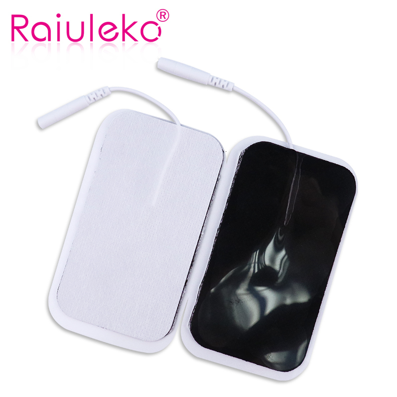 Full Body Massager 100 50 30 20P TENS EMS Electrode Pads Gel Patch For Stickers Electrodes Physiotherapy Nerve Muscle Stimulator 230907