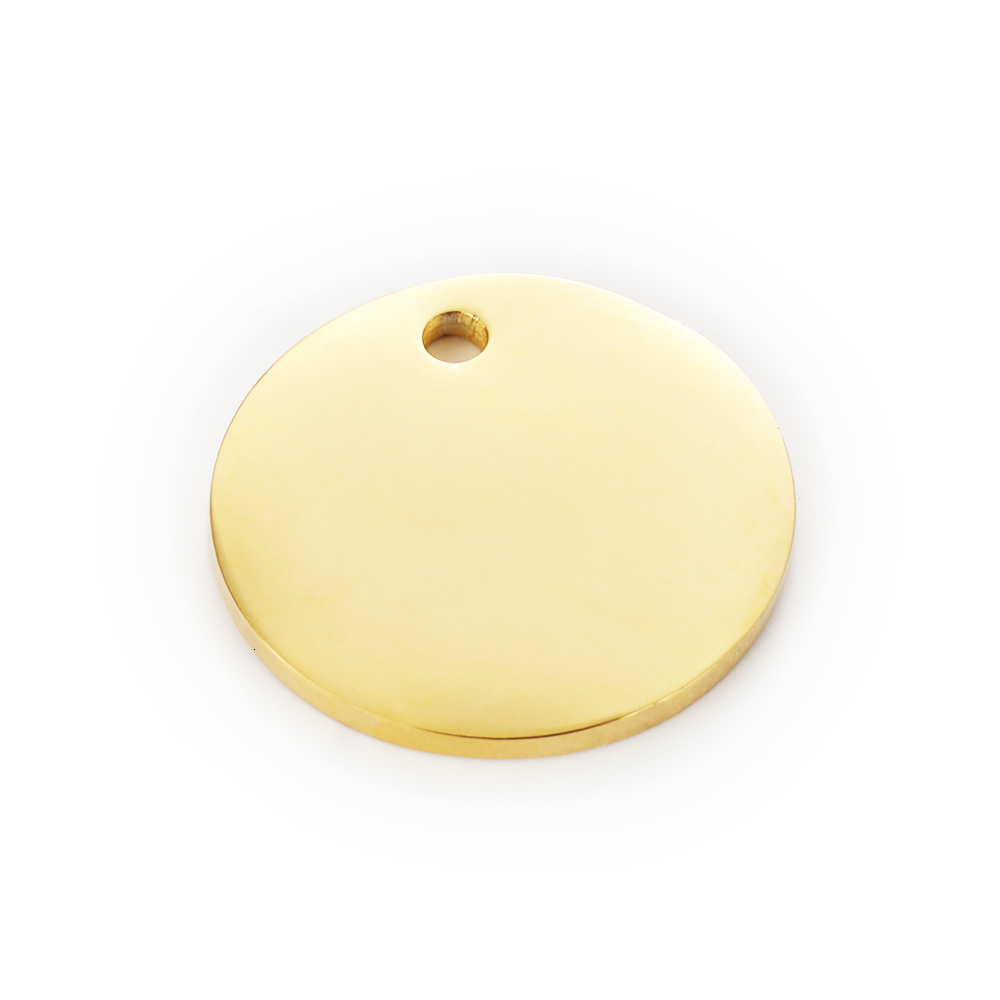 Charms MYLONGINGCHARM 30pcs/lot Free Laser Engrave or words Round Charm Stainless Steel Bracelet Charm Necklace Pendant Tag 230907