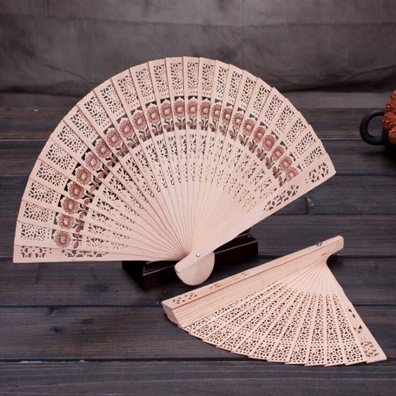Wooden Fans Chinese Sandalwood Fans Wedding Fans Advertising Bridal Accessories ZZ