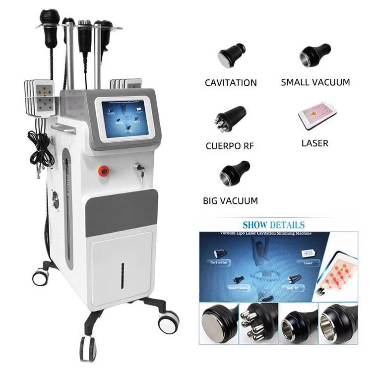 Popular RF Skin Rejuvenation Cavitation Vacuum Lipolaser Beauty device Vacuum Cavitation System Body Slimming Machine