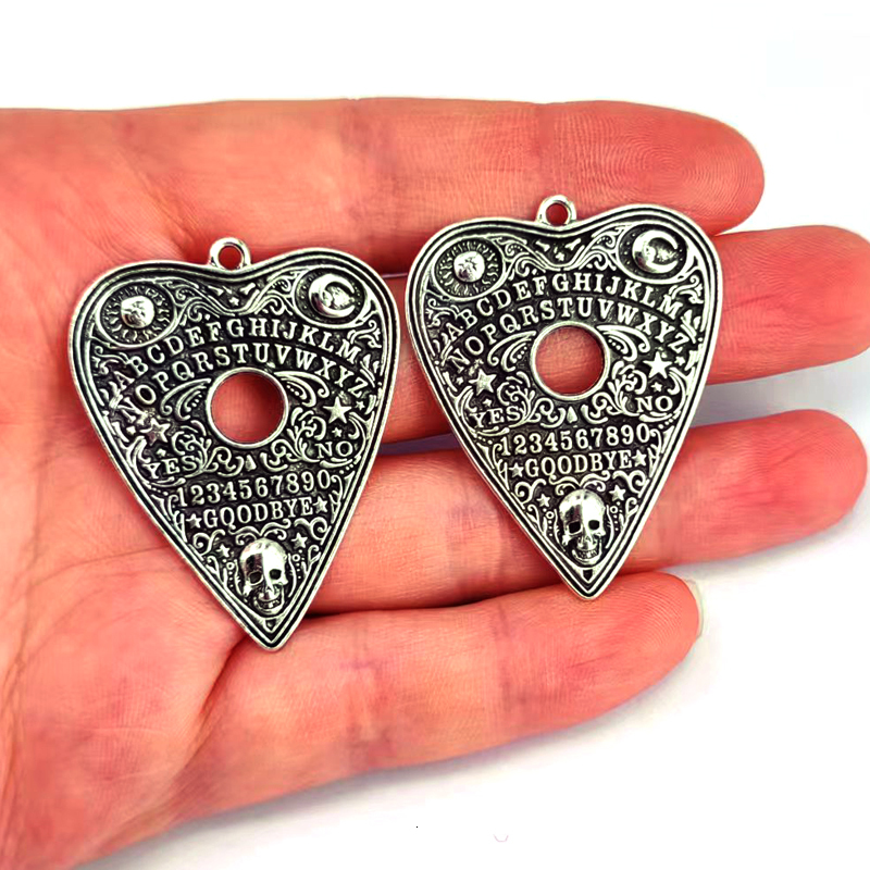 Charms 50pcs DIY big ouija board pendant charm for women man Accessories Wholesale Jewelry 230907