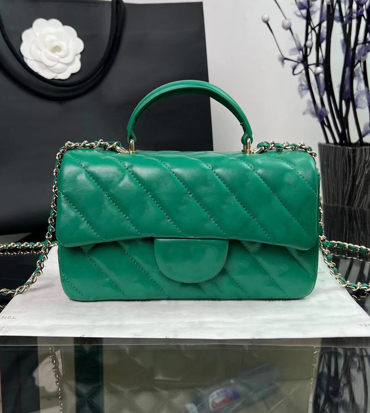 10A Top Luxury Designer Handbag Shoulder Bag Brand Designer Leather Shoulder Bag Women's Metal Chain Flap Crossbody Bag Wholesale 2431