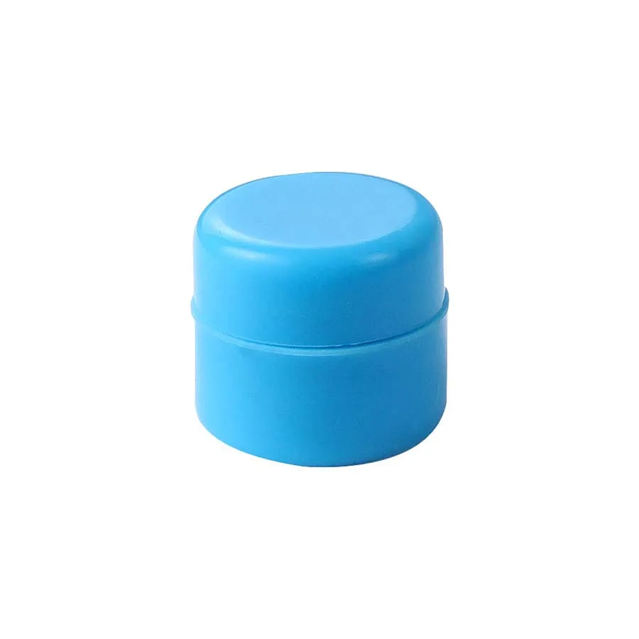 Super Mini jar 2ML silicone wax dabber rig containers MOQ=10pcs storage bottles use for organization random color LL