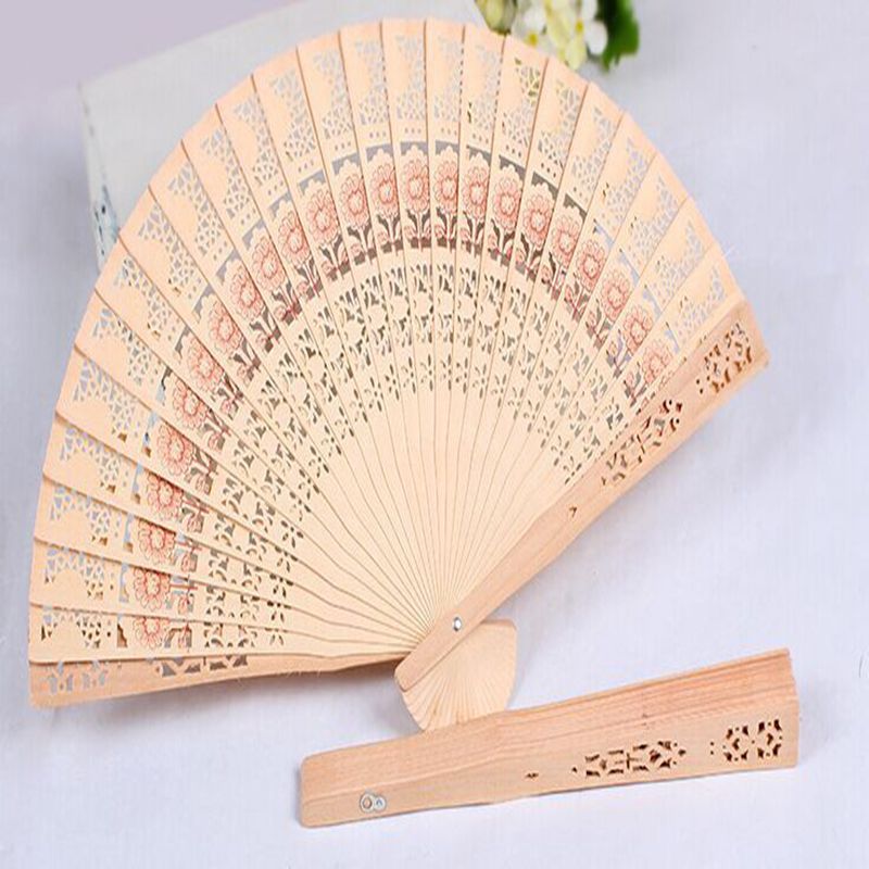 Wooden Fans Chinese Sandalwood Fans Wedding Fans Advertising Bridal Accessories ZZ