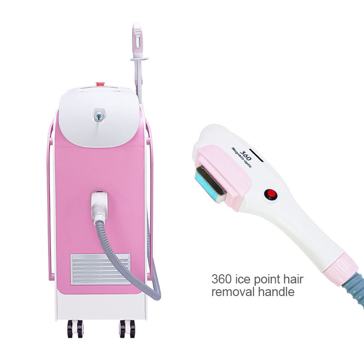 Newest OPT IPL Laser Painless Hair Removal Machine 360 Magneto-optic Depilation Hair Root Pigment Remove for Whole Body Beauty salon