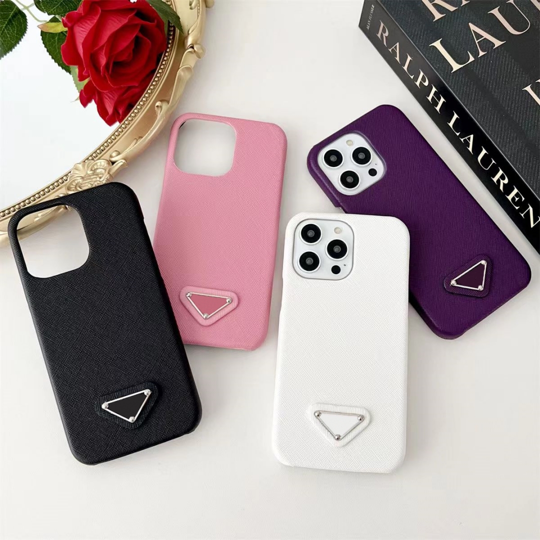 Fashion leather iphone 14 13 12 11 pro max 14pro 14plus 14promax 13pro 13promax back shell new pure colour antifall protection mobile phone case