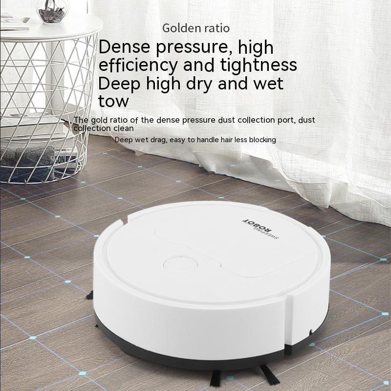 Smart Home Control Mini Intelligent Sweeping Robot Household Automatic Charging Dragging Suction Dry Wet Cleaning 230909