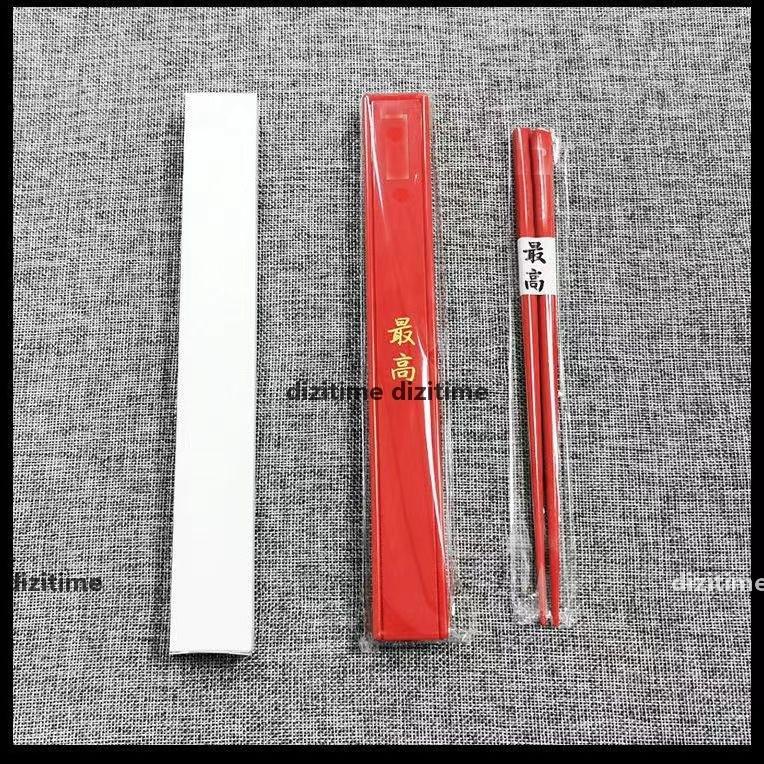 Creative Red Chopsticks With Storage Box Heat Insulation And Anti -Scalding Home El Non -Slip S Chopstick r