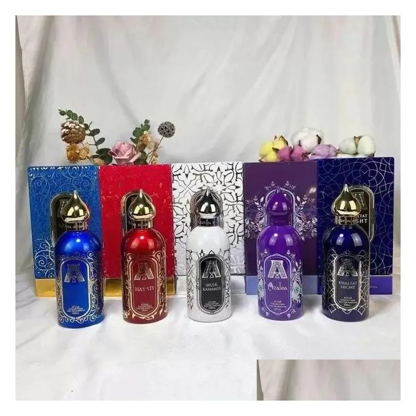 Designer Antiperspirant Deodorant Attar 100Ml Hayati Musk Kashmir Al Rayhan Azora Khaltat Night Azalea Perfume Lo Dhs7c