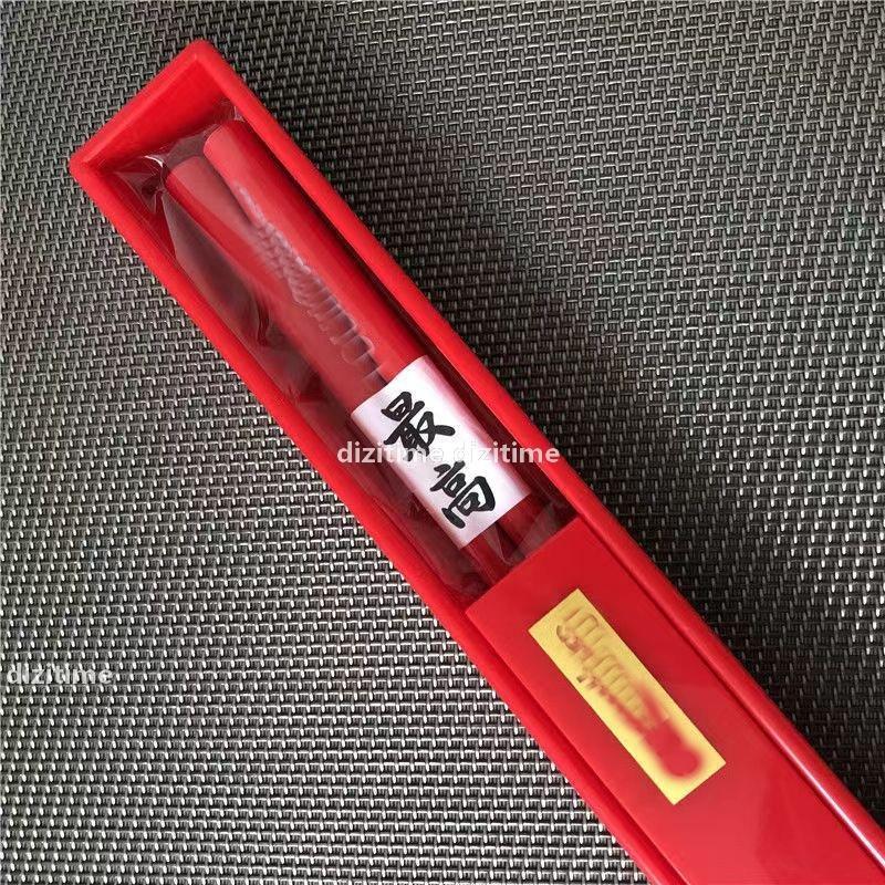 Creative Red Chopsticks With Storage Box Heat Insulation And Anti -Scalding Home El Non -Slip S Chopstick r