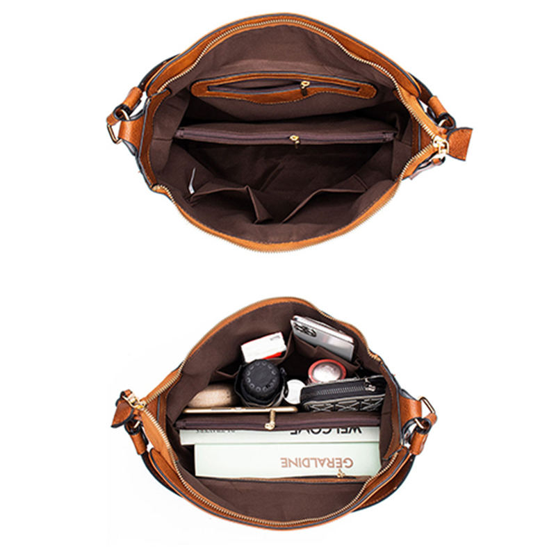 designer tote Wallet and handbag PU leather shoulder bag Hobo handbag for women