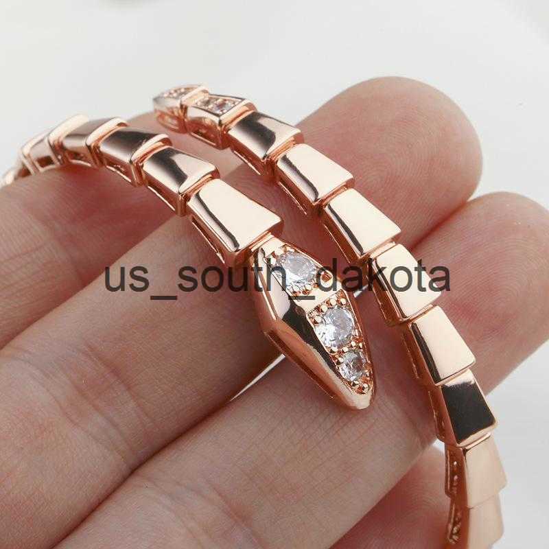 Chain Charm Bracelets Bone Women Open Adjustable For Stainless Steel Men Micro Diamond BraceletsCharm x0909