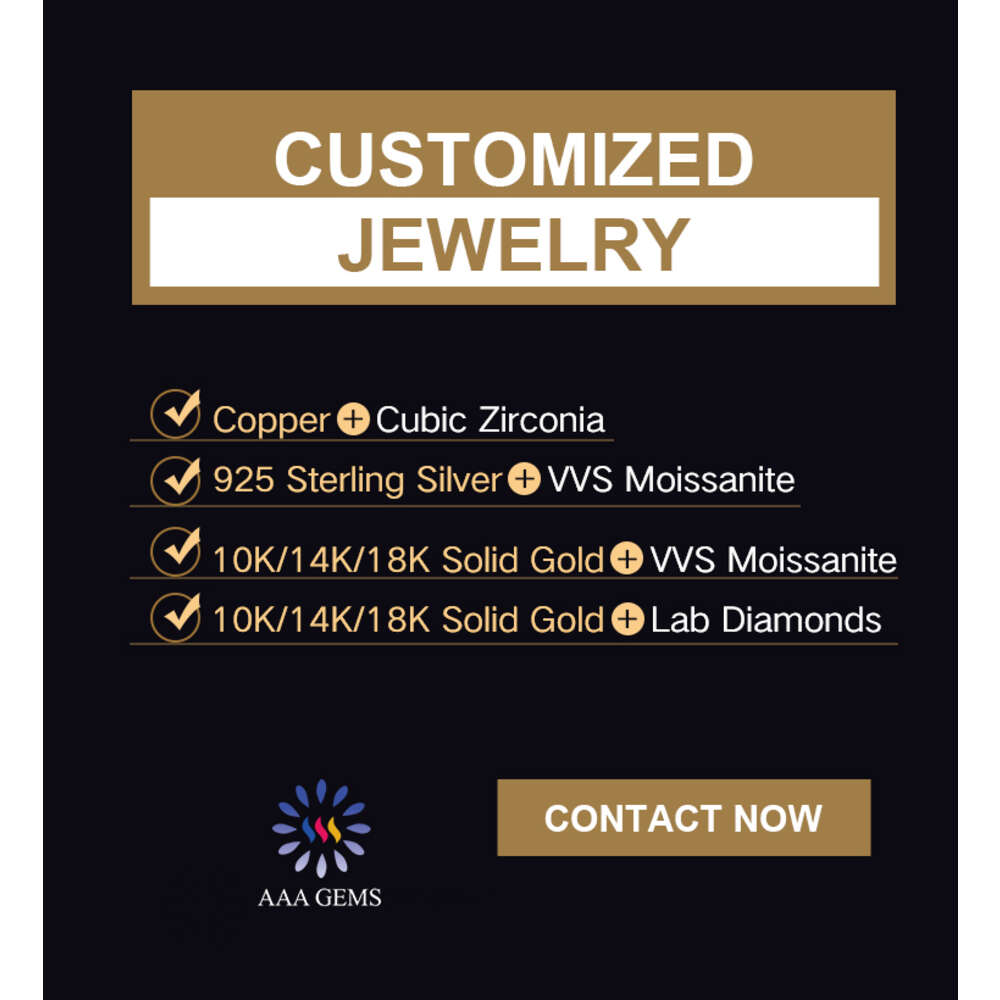 necklace moissanite chain Hip Hop Moissante Jewelry Women Custom Iced Out Name Pendant Sier Cuban Rose Gold