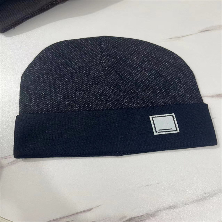 NEW Fashin casquette designer beanie luxury men baseball hat sport cotton knitted hats skull caps fitted classic triangle letter printed wool beanies casual SAAA