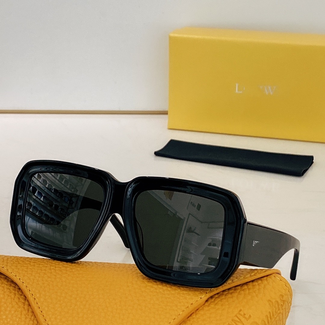 Black sunglasses for women Lw 40080 Designer Sunglasses men famous fashionable Classic retro luxury brand eyeglass fashion designer sunglasses with box