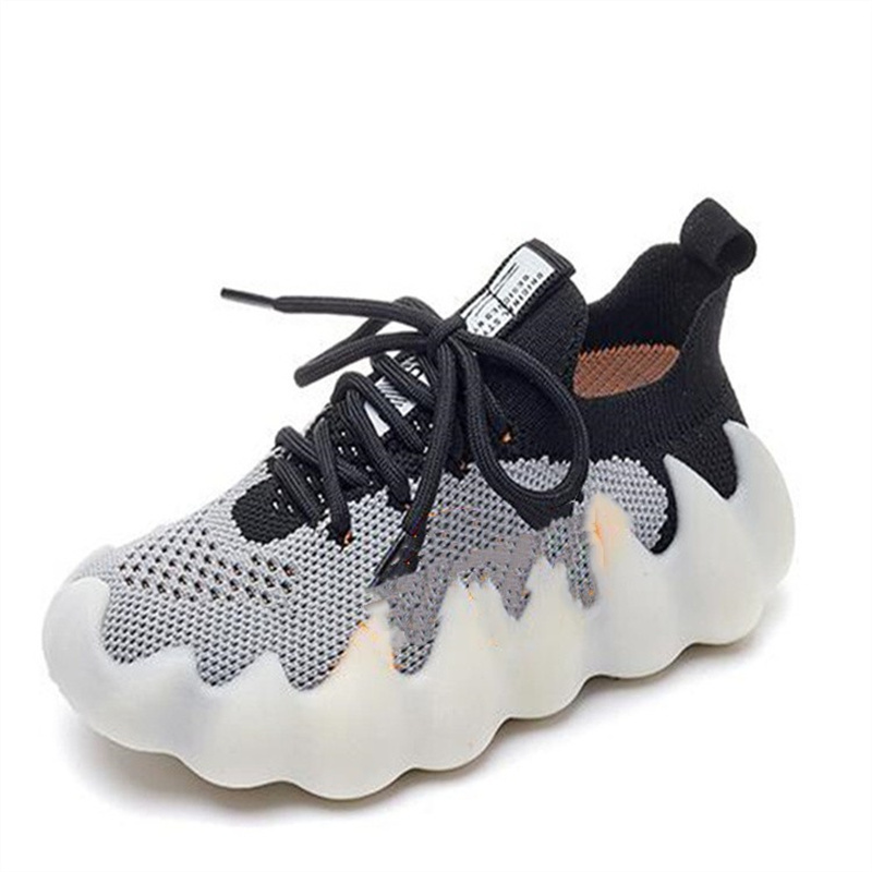 Kids Outdoor Athletic Shoes Lightweight Breathable Children Running Sport Shoe Toddler Baby Sneaker Boy Girl Trainers