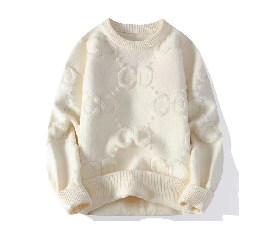 Designer Sweaters luxury Mens Womens Jacquard stripe Man Paris Fashion Tee Top Quality Tees Street long Sleeve luxury colors